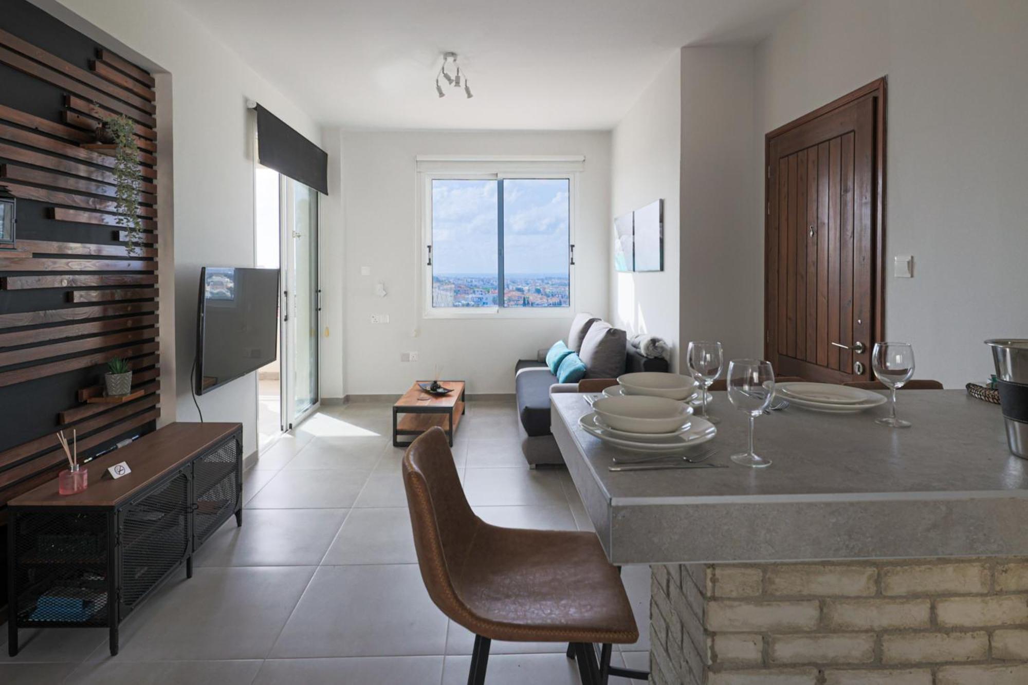 Apartamento Eden Blue-Horizon 1B, Paphos, Sea View, Pool Konia Exterior foto
