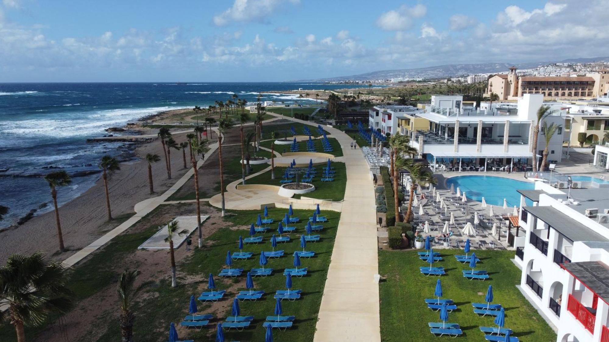 Apartamento Eden Blue-Horizon 1B, Paphos, Sea View, Pool Konia Exterior foto