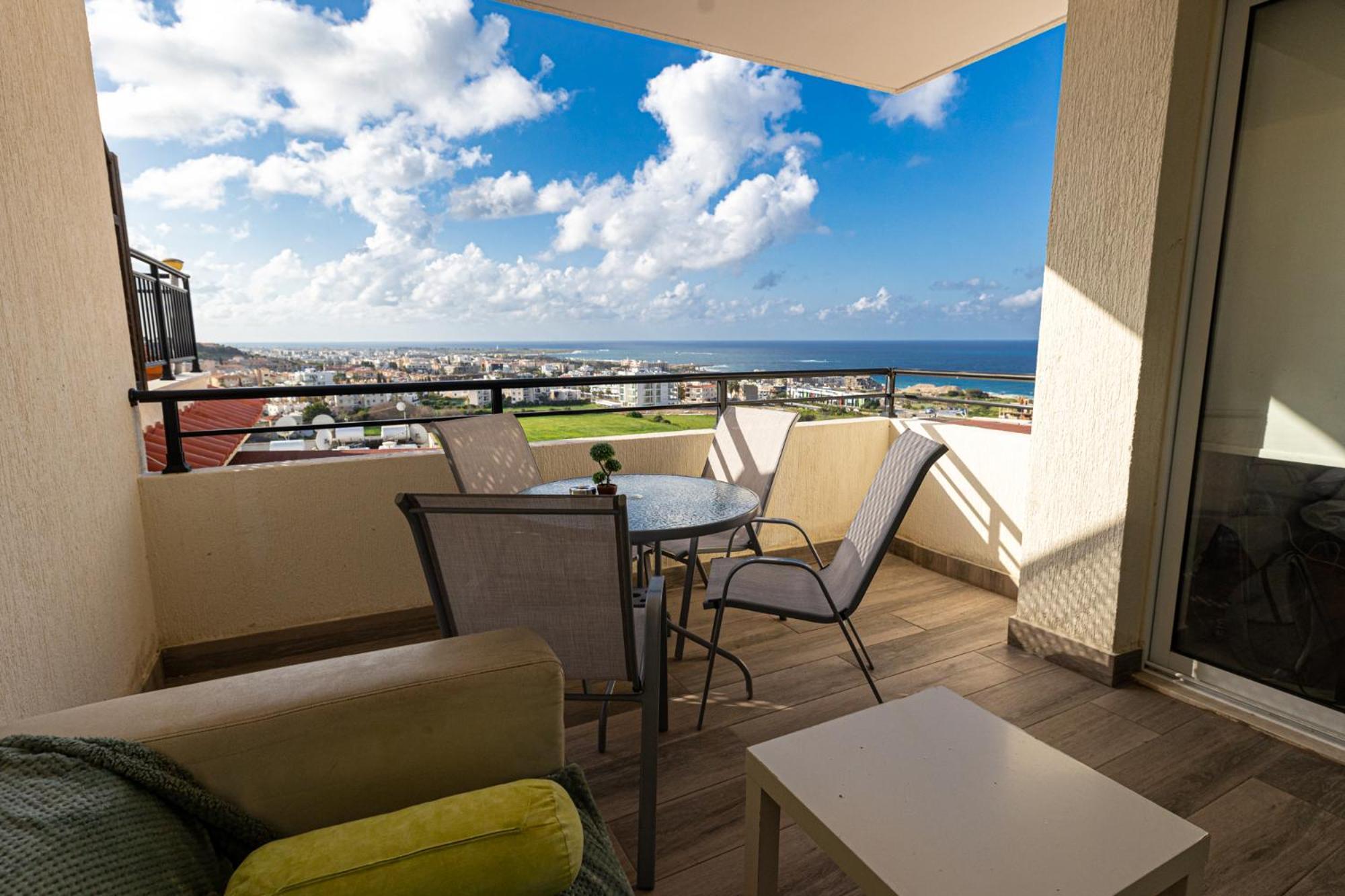 Apartamento Eden Blue-Horizon 1B, Paphos, Sea View, Pool Konia Exterior foto