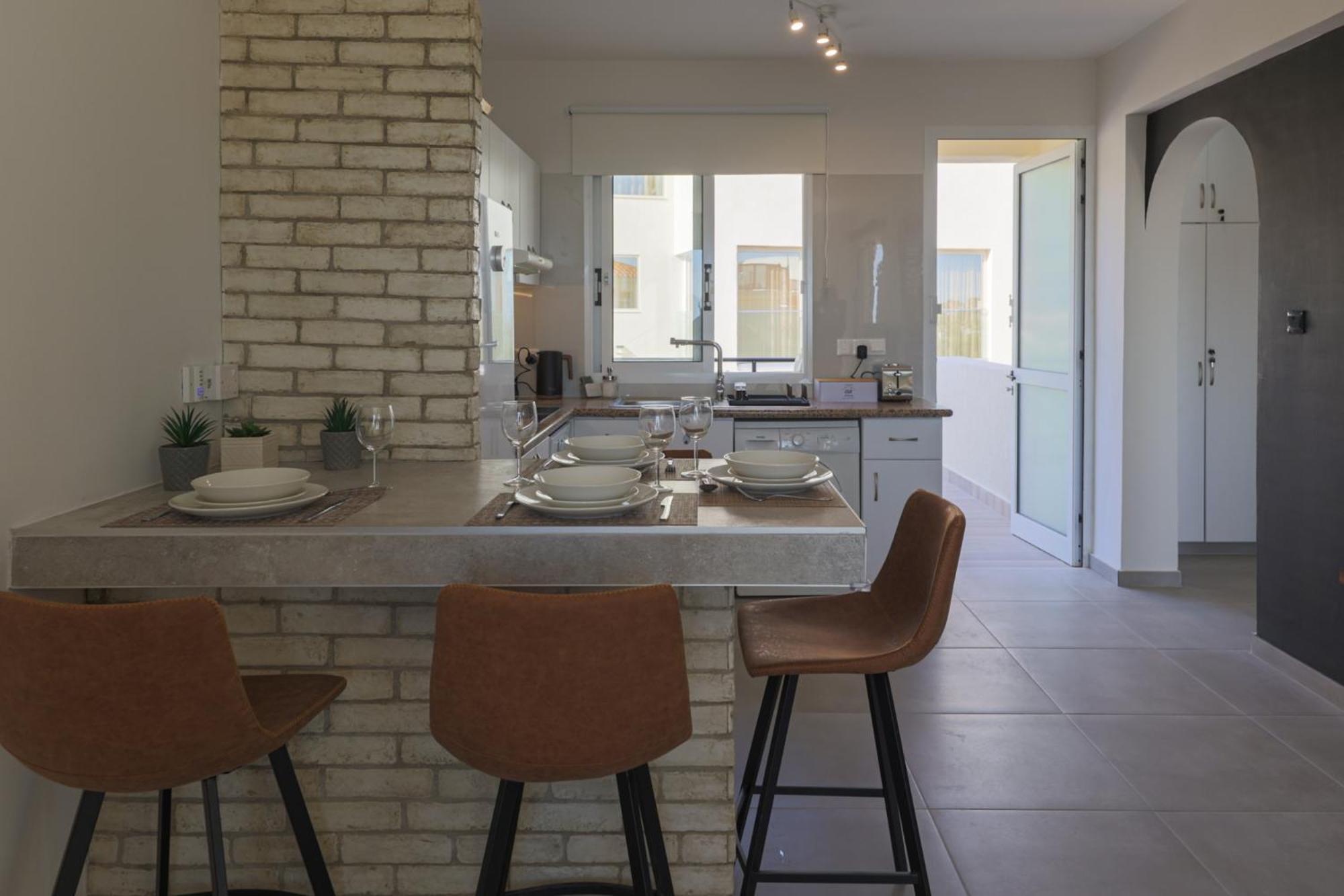 Apartamento Eden Blue-Horizon 1B, Paphos, Sea View, Pool Konia Exterior foto