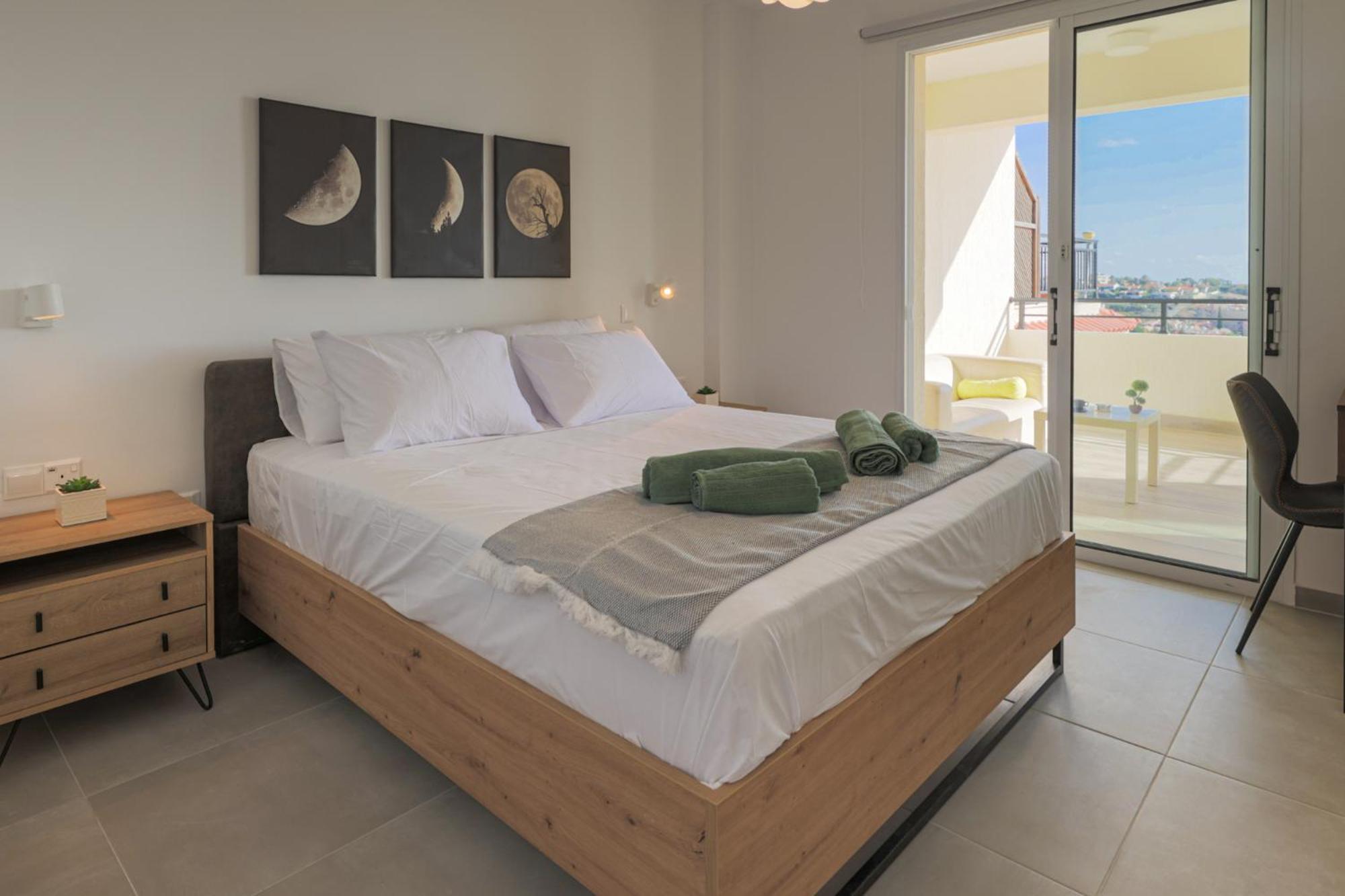 Apartamento Eden Blue-Horizon 1B, Paphos, Sea View, Pool Konia Exterior foto