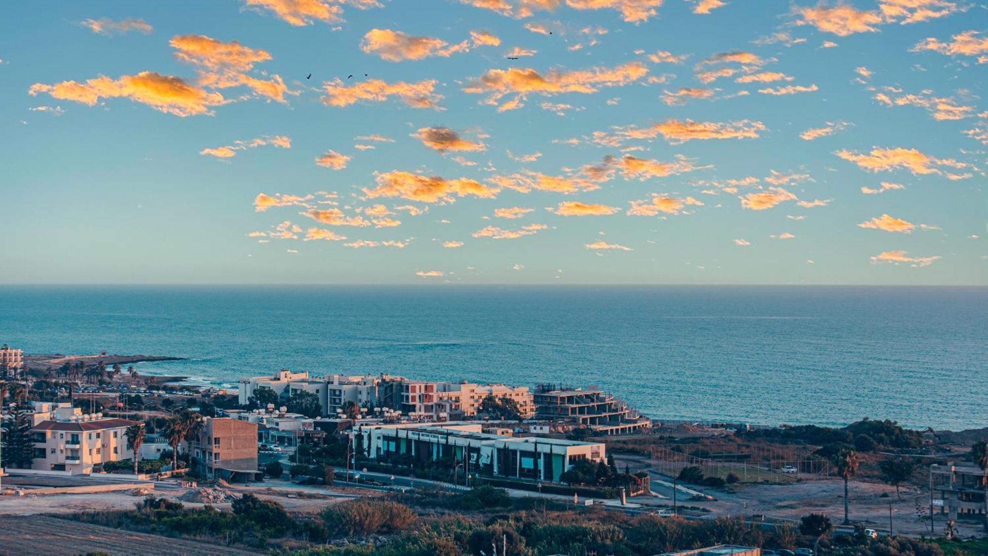 Apartamento Eden Blue-Horizon 1B, Paphos, Sea View, Pool Konia Exterior foto